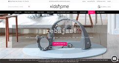 Desktop Screenshot of kidshome.es